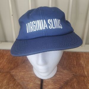 Vintage made in U.S.A spell out Virgina slim cigarettes hat snap back